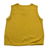 Play Up Canotta Girocollo Tinta Unita con Bottoni per Neonato PA011AQ10901 SENAPE PLAY UP 