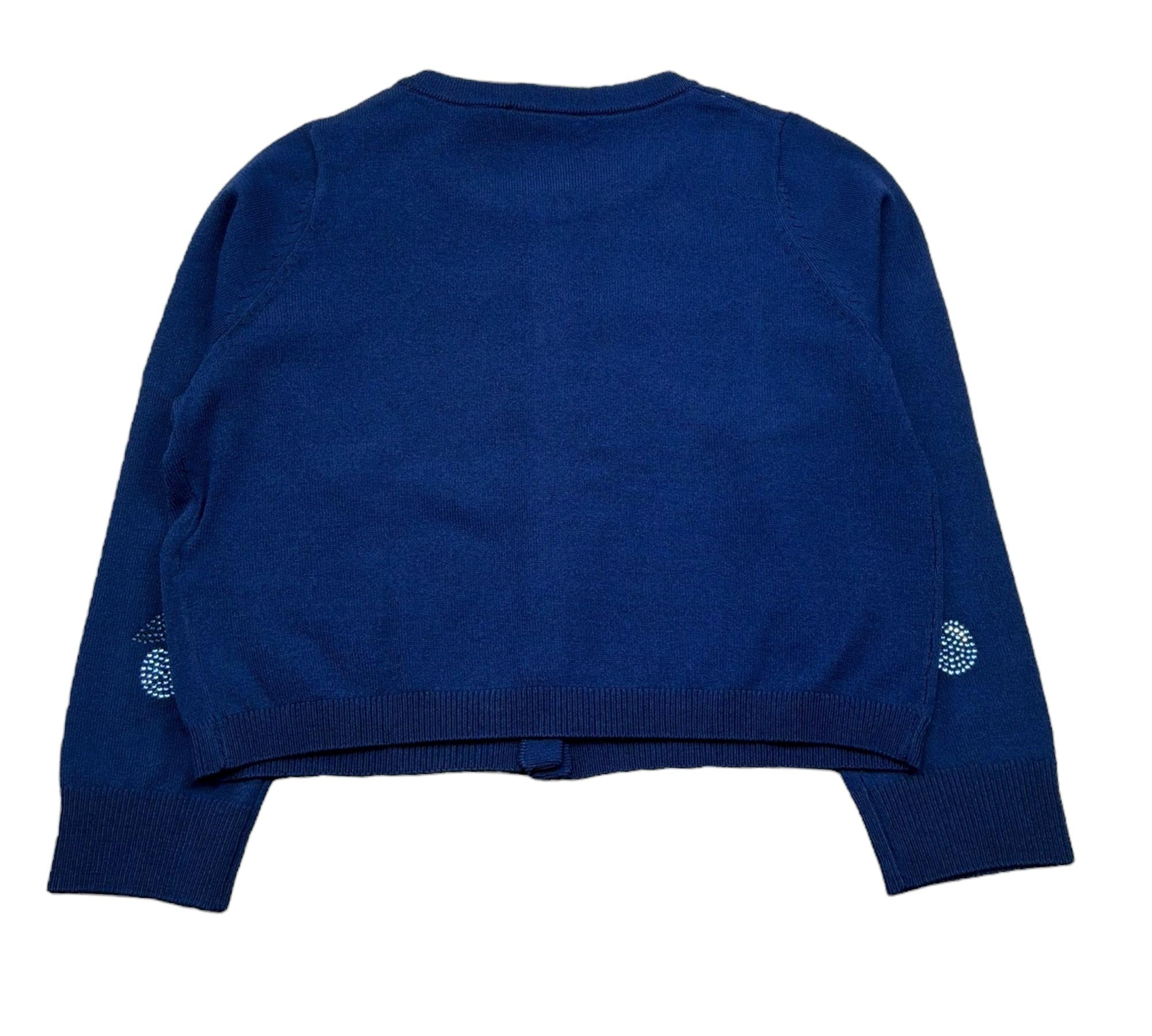 Liu Jo Caridan Tinta Unita con Brillantini per Bambina KA5052 BLU LIU JO 