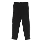 John Richmond Einfarbige Hose mit Glitzer und elastischer Taille Schwarz für Jungen