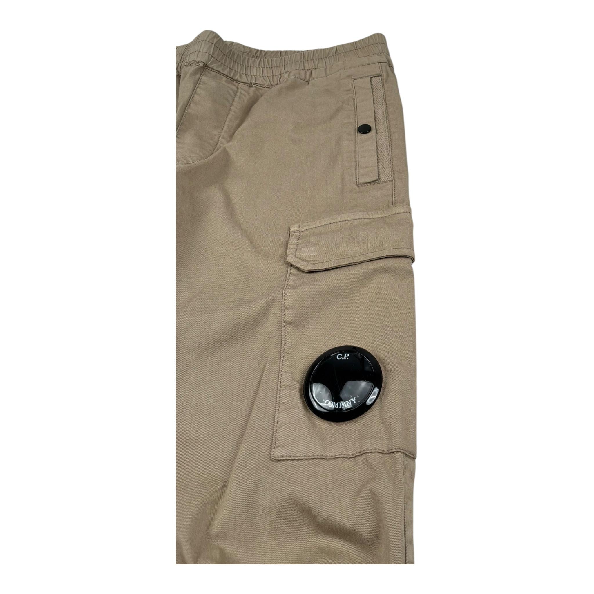 C.P. Company Pantalone Tinta Unita con Elastico In Vita per Bambino CUP00L BEIGE C.P. COMPANY 