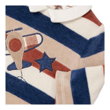 MAYORAL completo 2pz maglia-ghettina tinta unita con fantasia a righe Blu per Neonato 25111 BLU MAYORAL 