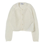 Il Gufo Cardigan Tinta Unita Traforato per Neonato P25GF440EM109 PANNA IL GUFO 