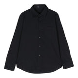IL GUFO camicia tinta unita con taschino Blu per Neonato COACL049MF002 BLU IL GUFO 