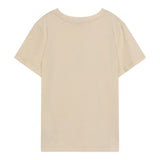 Calvin Klein T-Shirt Tinta Unita con Logo per Neonato IN0IN00001 BEIGE CALVIN KLEIN 