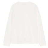 STELLA McCARTNEY felpa chiusa girocollo tinta unita Bianco per Bambina V4A80J BIANCO STELLA McCARTNEY 