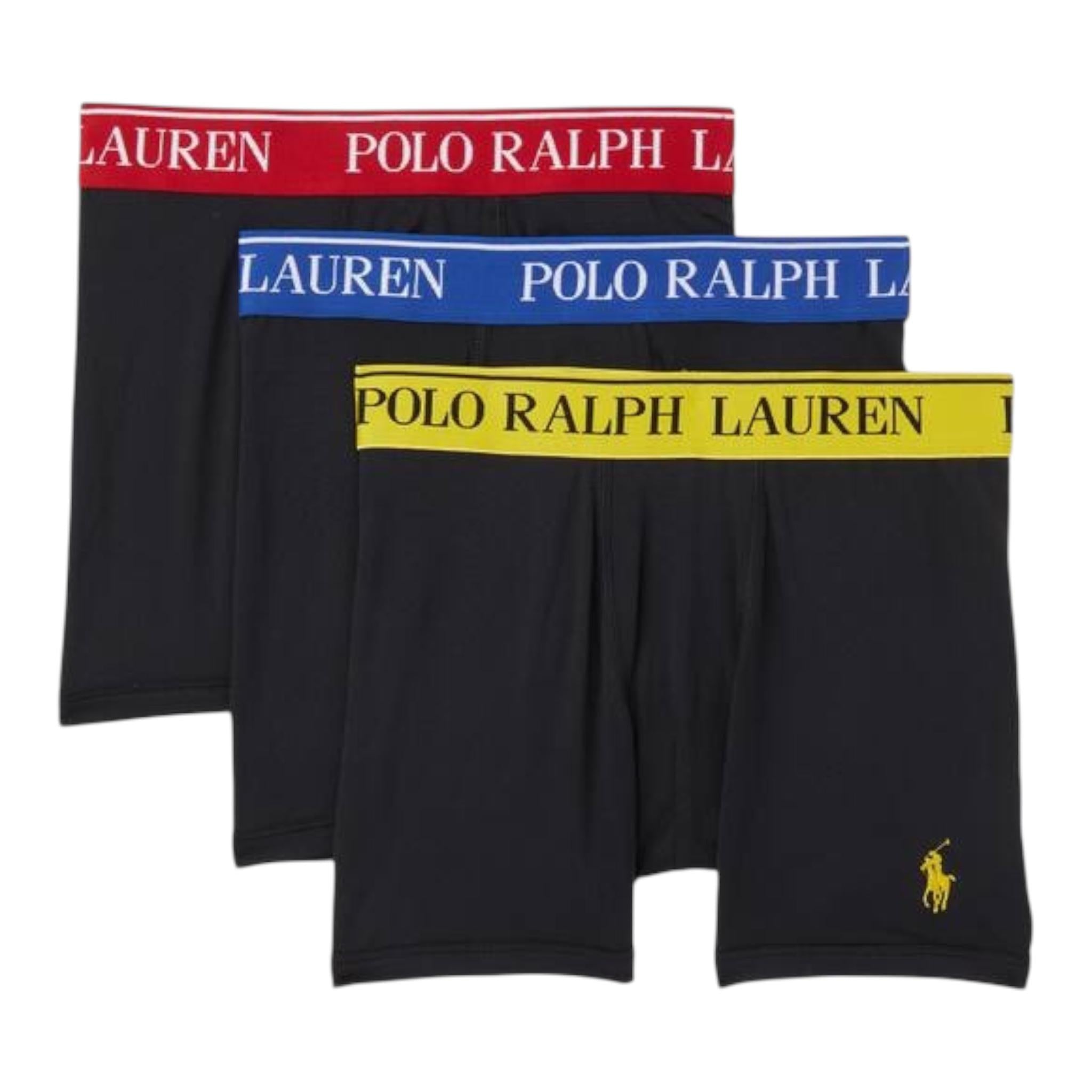 Ralph Lauren Boxer 3 Pezzi per Bambino 9P5012 NERO RALPH LAUREN 