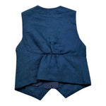 Manuel & Frank Gilet Tinta Unita  per Bambino MF5142B BLU MANUEL & FRANK 