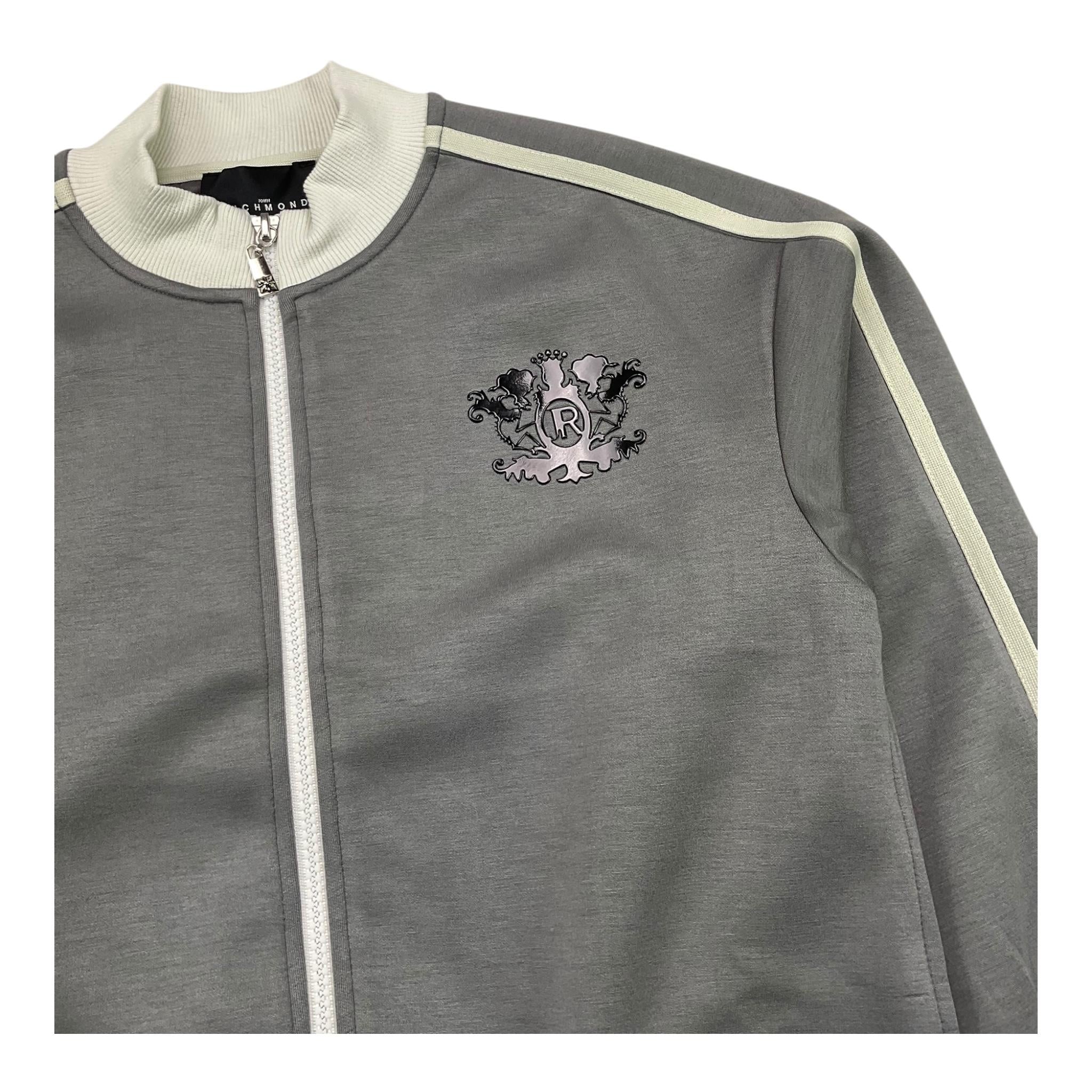 JOHN RICHMOND felpa con zip tinta unita Grigio per Bambino RBA25232FE GRIGIO JOHN RICHMOND 