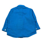 Manuel Ritz Camicia Manica Lunga tinta unita Blu per Neonato MR2580N BLU MANUEL RITZ 