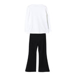 PINKO completo 2pz shirt-leggins bicolore Bianco/nero per Bambina F4PIBGTL210 BIANCO/NERO PINKO 