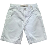 Trussardi Bermuda Tinta Unita con Girovita Regolabile per Bambino TBP26033BE BIANCO TRUSSARDI 