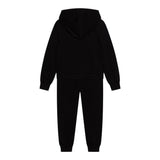 MOSCHINO completo 2pz in tuta felpa-pantalone tinta unita Nero per Bambino HUK03XX NERO MOSCHINO 