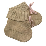 LE BEBE' babbucce tint unita con fiocco Beige per Neonata LBG5978 BEIGE LE BEBE' 