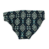 F**K Costume Modello Slip Tinta Unita con Stampa per Bambino FJ25J02A20X05 BLU F**K 