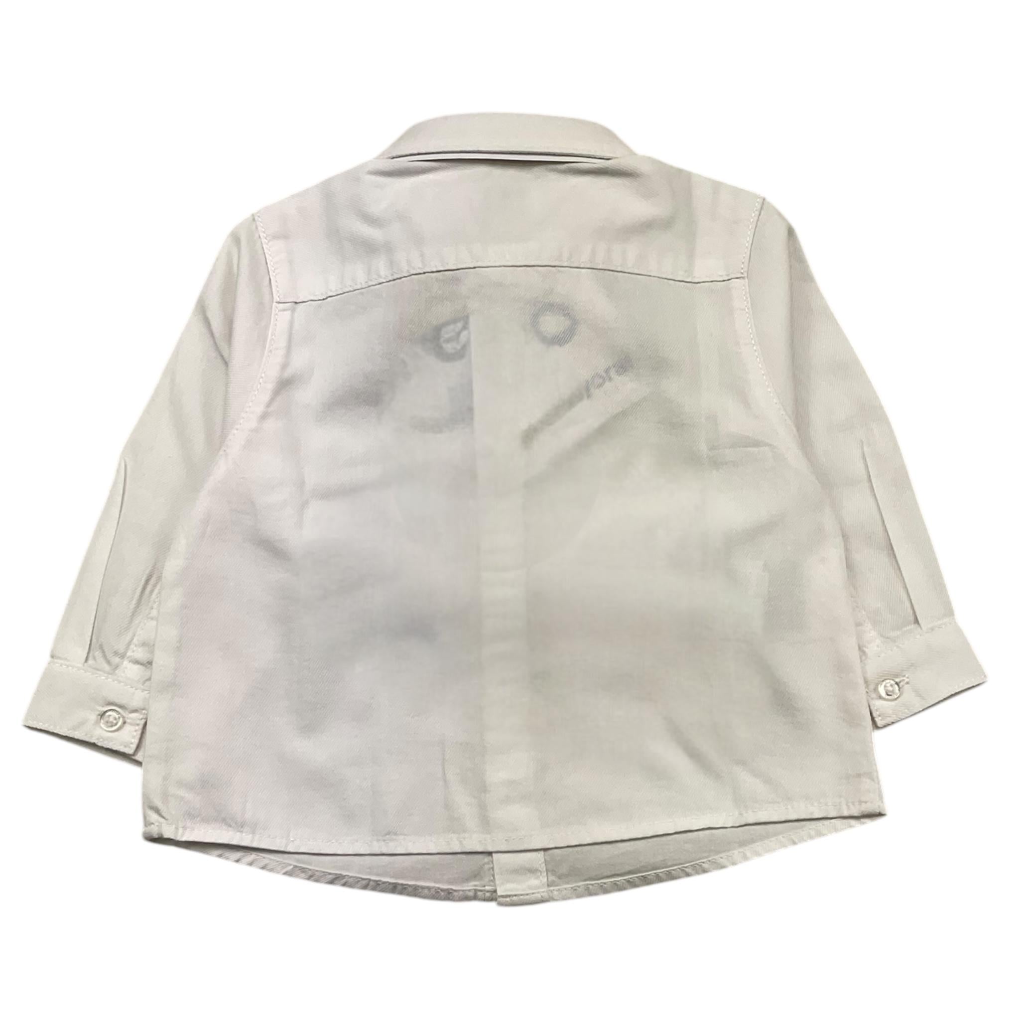 MAYORAL camicia manica lunga tinta unita Bianco per Neonato 124 BIANCO MAYORAL 