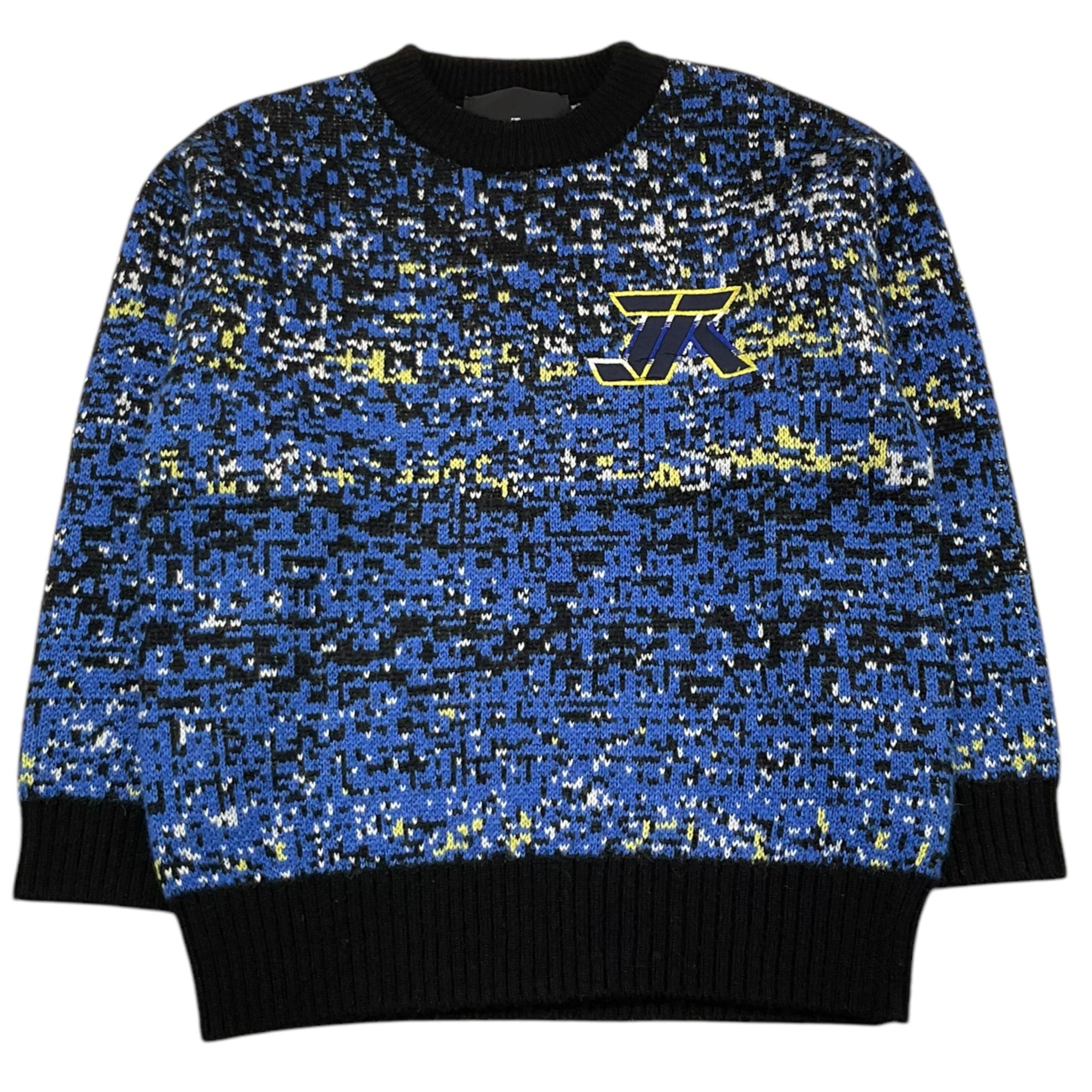 JOHN RICHMOND maglia girocollo stampa fantasia Blu per Bambino RBA25186MA BLU JOHN RICHMOND 