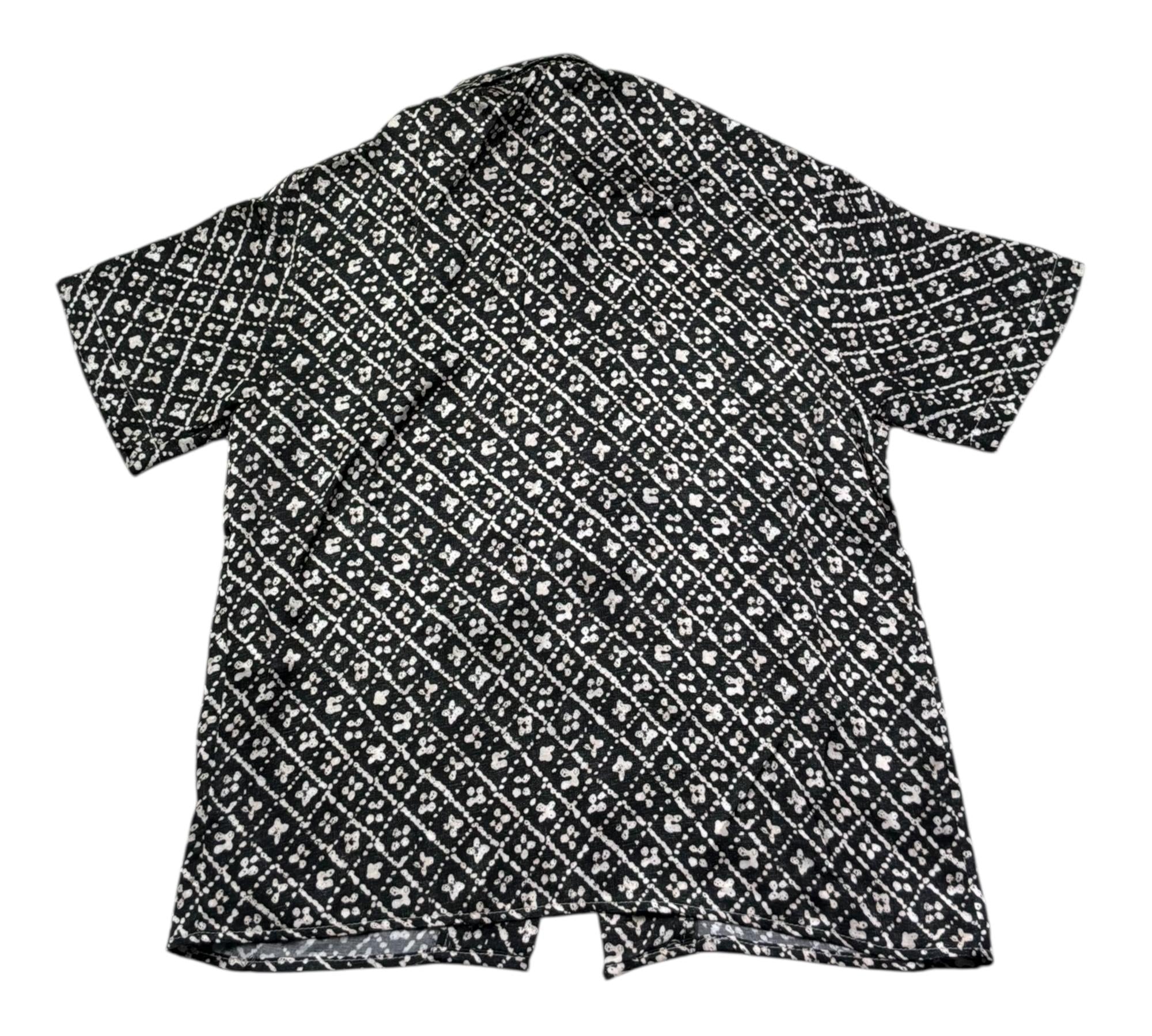 Paolo Pecora Camicia Manica Lunga Stampa Fantasia per Bambino PP4291 MARRONE PAOLO PECORA 