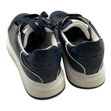 Cesare Paciotti Sneakers Einfarbig mit Kontrastsohle Blau Für Kinder