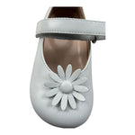 Il Gufo Ballerina Tinta Unita con Applicazione Fiore per Bambina G214J BIANCO IL GUFO 