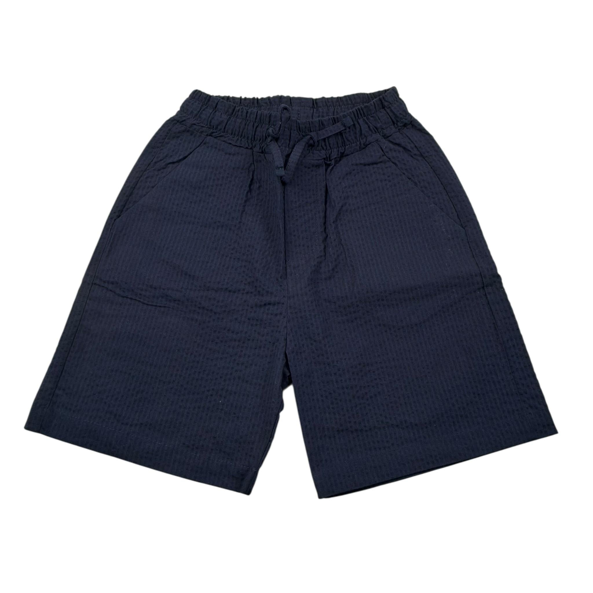 Paolo Pecora Bermuda Tinta Unita con Elastico In Vita per Bambino PP3710 BLU PAOLO PECORA 