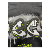 DISCLAIMER felpa tinta unita con cappuccio e stampa Nero per Bambino 24IDK58234 NERO DISCLAIMER 