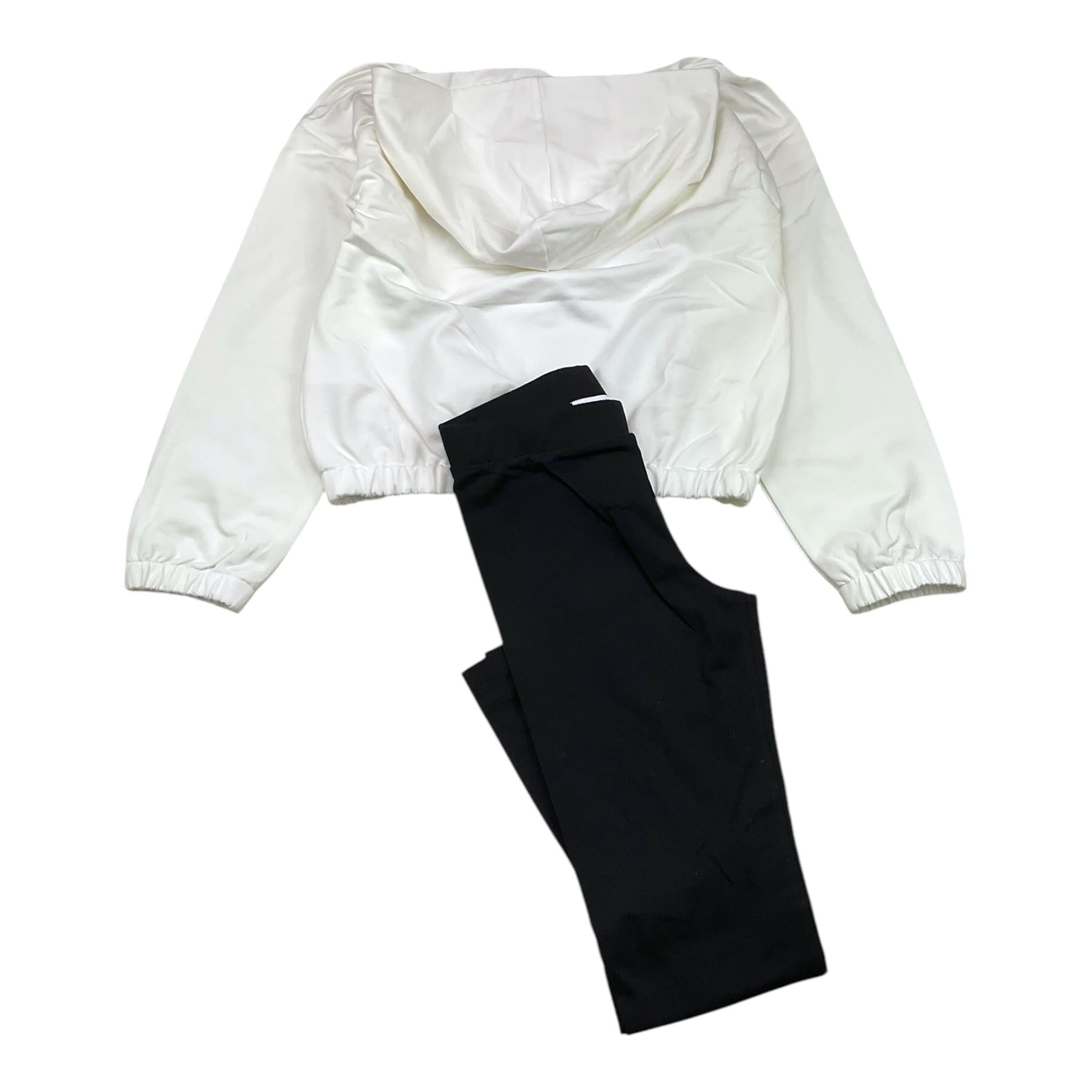 MOSCHINO completo 2pz bicolore felpa-leggins Bianco/nero per Bambina HDK036 BIANCO/NERO MOSCHINO 
