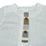 Babyvip Camicia Tinta Unita con Bottoni per Neonato T1301 BIANCO BABYVIP 