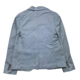 Please Einreihige, schlichte Jacke in Hellblau für Jungen