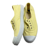 Chipie Sneakers Einfarbig mit Kontrastsohle Gelb für Kinder