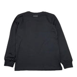 STAY STREET shirt girocollo tinta unita con stampa Nero per Bambino TB804ML NERO STAY STREET 
