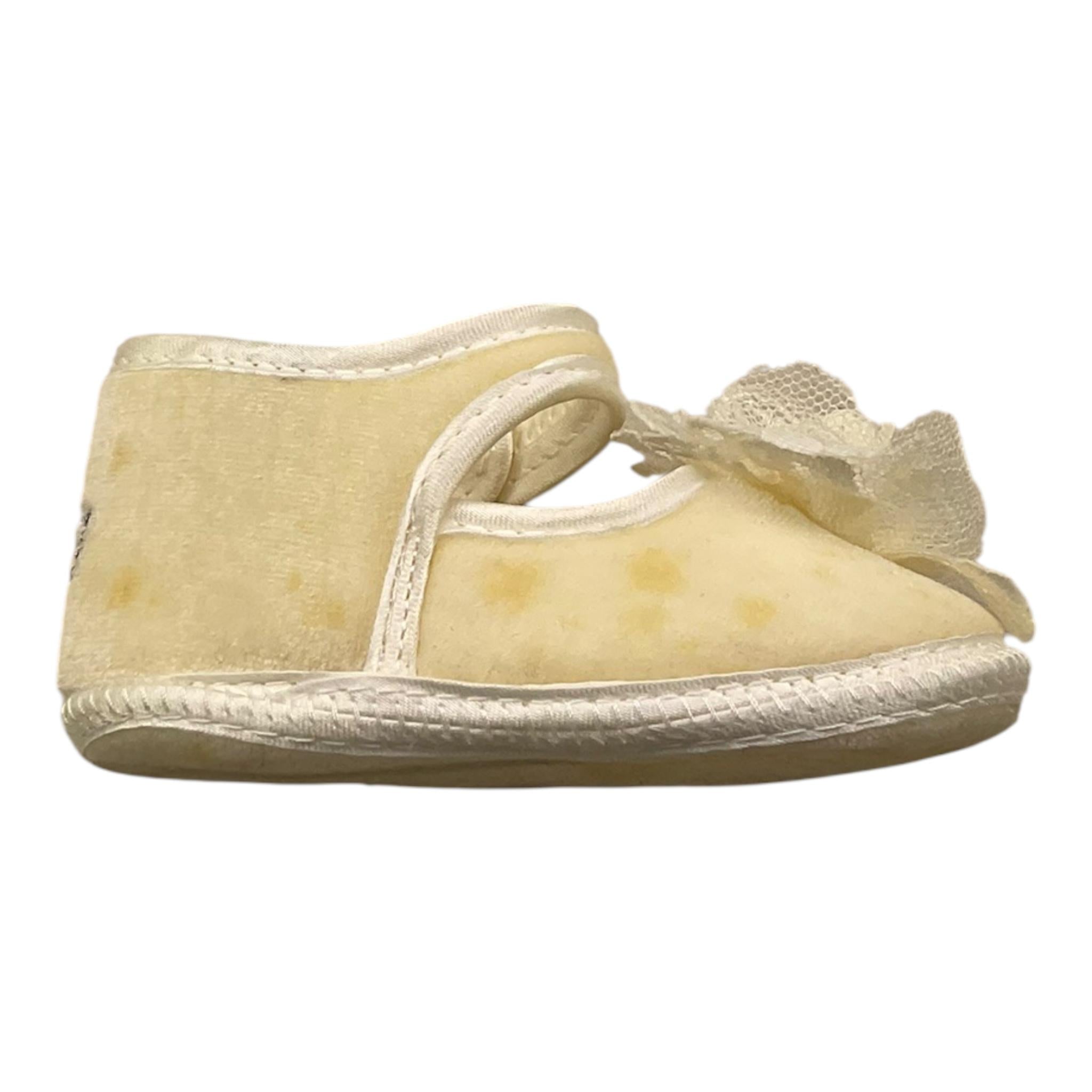 LE BEBE' sandali tinta unita cn applicazione Avorio per Neonata LB9202 AVORIO LE BEBE' 