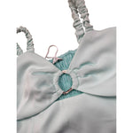 Lu Lu By Miss Grant Top tinta unita Verde Acqua per Bambina LL3471 VERDE ACQUA LU LU BY MISS GRANT 