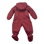 K-WAY eskimo tinta unita con cappuccio Bordeaux per Neonato K8124PW BORDEAUX K-WAY 