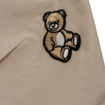 Moschino Short Tinta Unita con Elastico In Vita per Bambina HDQ01Y BEIGE MOSCHINO 