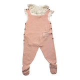 Wedoble 2-teiliges Set Bodysuit-Rosa Strampler für Baby Mädchen