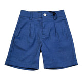 Daniele Alessandrini Bermuda Tinta Unita con Girovita Regolabile per Neonato 1296S00051N BLU DANIELE ALESSANDRINI 