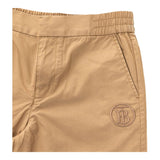 Burberry Einfarbige Hose mit elastischer Taille Beige für Jungen