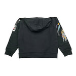 DIADORA felpa tinta unita con cappuccio e stampa looney tunes Nero per Bambino 502180948 NERO DIADORA 