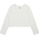 Max&Co. Maglia Girocollo Tinta Unita con Bottoni per Bambina MX0151 PANNA MAX&Co. 