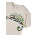Mayoral T-Shirt Girocollo Tinta Unita con Stampa per Bambino 30455 BEIGE MAYORAL 