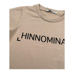 Hinnominate T-Shirt Girocollo Tinta Unita con Stampa per Bambina 3642M00032 BEIGE HINNOMINATE 