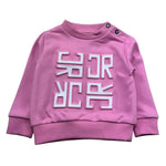 John Richmond Felpa Chiusa Girocollo Tinta Unita per Neonata RIP26025FE ROSA JOHN RICHMOND 