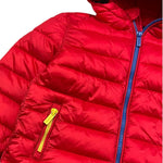 REFRIGUE giubbino tinta unita con cappuccio e zip in contrasto Rosso per Neonato 2871O0001 ROSSO REFRIGUE 