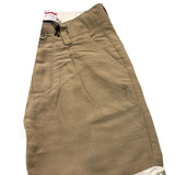 Cesare Paciotti Bermuda Einfarbig Mit Verstellbarer Taille Beige Für Jungen