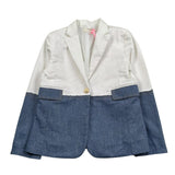 Hinnominate Giacca Bicolore In Denim per Bambina 3145J00347 BIANCO HINNOMINATE 