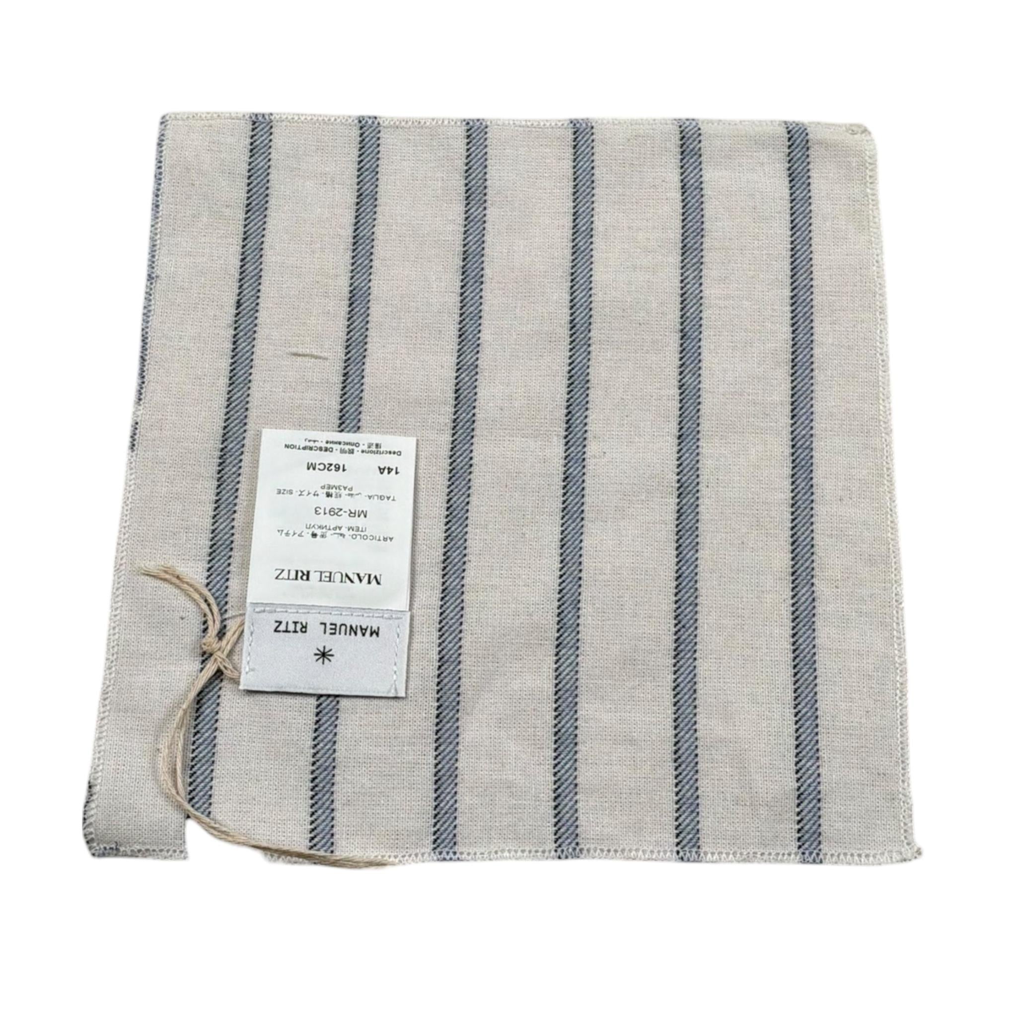 Manuel Ritz Pochette Fantasia A Righe per Bambino MR2913 PANNA MANUEL RITZ 