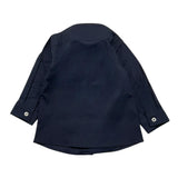 Cesare Paciotti Langarmshirt Einfarbig Blau Für Neugeborene