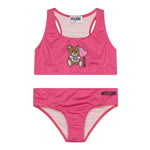 Moschino Costume 2 Pezzi Top-Mutandina Tinta Unita per Bambina HAL00P FUXIA MOSCHINO 