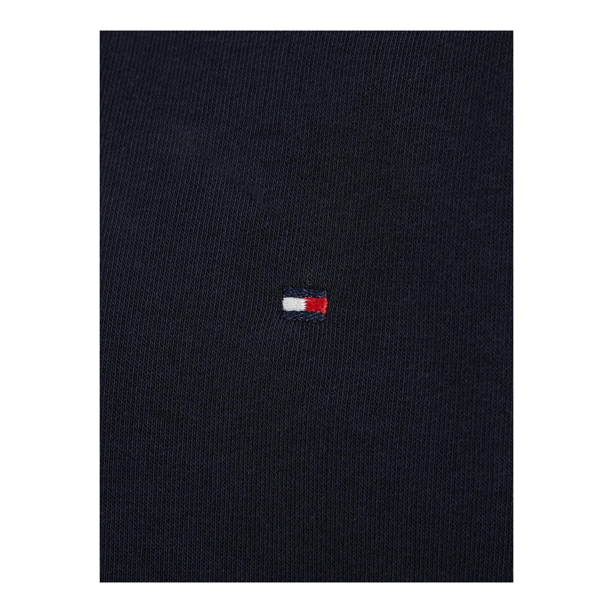TOMMY HILFIGER felpa girocollo tinta unita Blu per Bambino KS0KS00448 BLU TOMMY HILFIGER 