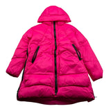 CANADIAN giubbino tinta unita con cappiccio e zip in contrasto Fuxia per Bambina G224410WK FUXIA CANADIAN 